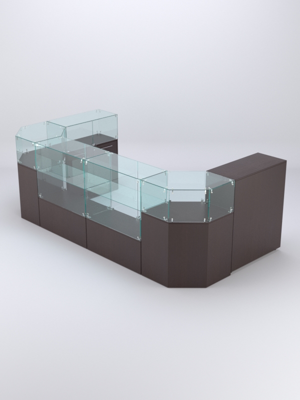 Комплект прилавков ШАНЕЛЬ №7, Дуб Венге