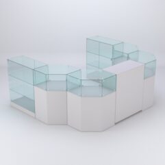 Комплект прилавков ШАНЕЛЬ №8, Серый