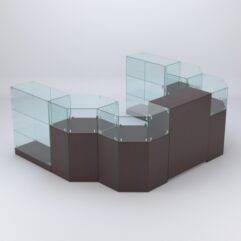 Комплект прилавков ШАНЕЛЬ №8, Дуб Венге