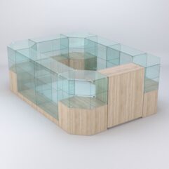 Комплект прилавков ШАНЕЛЬ №9, Дуб Сонома