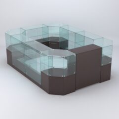 Комплект прилавков ШАНЕЛЬ №9, Дуб Венге