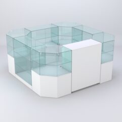 Комплект прилавков ШАНЕЛЬ №10, Белый