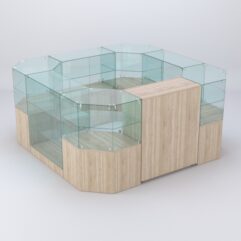 Комплект прилавков ШАНЕЛЬ №10, Дуб Сонома