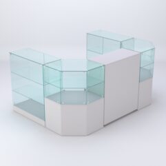 Комплект прилавков ШАНЕЛЬ №11, Серый