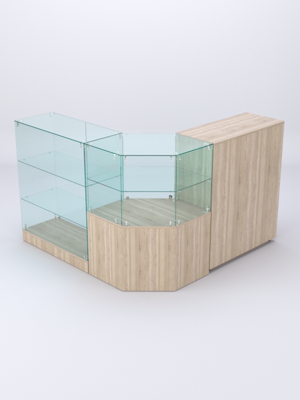 Комплект прилавков ШАНЕЛЬ №12, Дуб Сонома