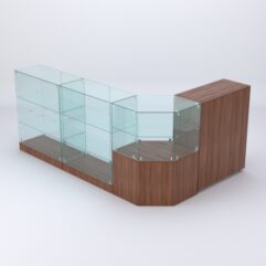 Комплект прилавков ШАНЕЛЬ №13, Орех