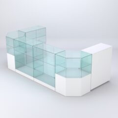 Комплект прилавков ШАНЕЛЬ №14, Белый