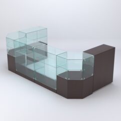 Комплект прилавков ШАНЕЛЬ №14, Дуб Венге