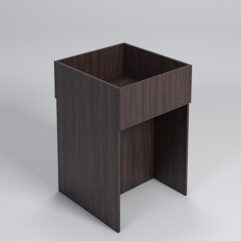 Корзина для распродаж из ДСП №1, Дуб Венге