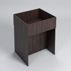 Корзина для распродаж из ДСП №2, Дуб Венге
