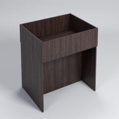 Корзина для распродаж из ДСП №3, Дуб Венге