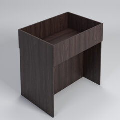 Корзина для распродаж из ДСП №4, Дуб Венге