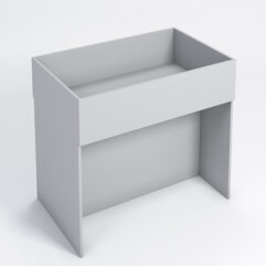 Корзина для распродаж из ДСП №5, Серый