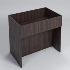 Корзина для распродаж из ДСП №5, Дуб Венге