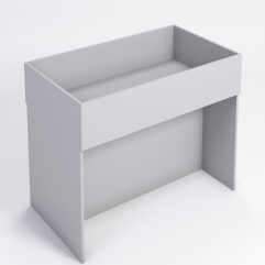 Корзина для распродаж из ДСП №6, Серый