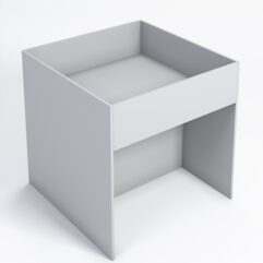 Корзина для распродаж из ДСП №8, Серый