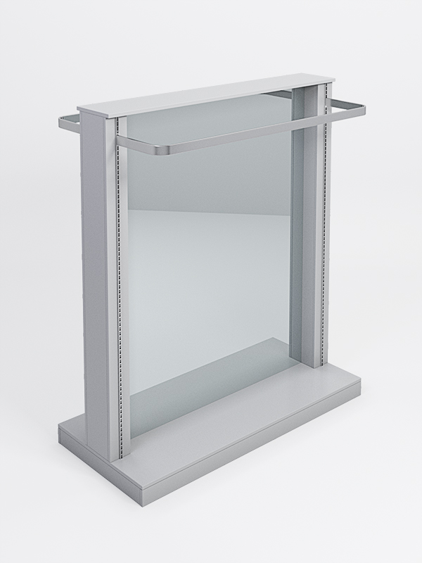 Гондола ФАВОРИТ №1 с зеркалом, Серый