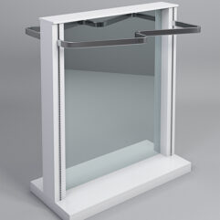 Гондола ФАВОРИТ №2 с зеркалом, Белый