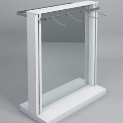 Гондола ФАВОРИТ №3 с зеркалом, Белый