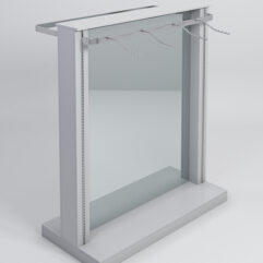 Гондола ФАВОРИТ №3 с зеркалом, Серый