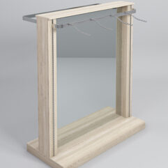 Гондола ФАВОРИТ №3 с зеркалом, Дуб Сонома