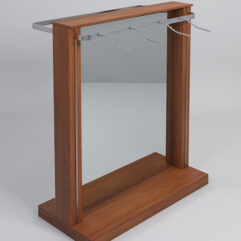 Гондола ФАВОРИТ №3 с зеркалом, Орех