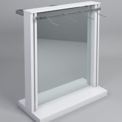 Гондола ФАВОРИТ №4 с зеркалом, Белый