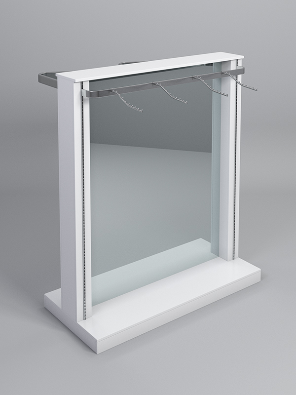 Гондола ФАВОРИТ №4 с зеркалом, Белый