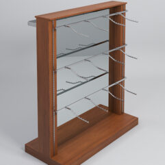 Гондола ФАВОРИТ №7 с зеркалом, Орех