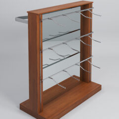 Гондола ФАВОРИТ №8 с зеркалом, Орех