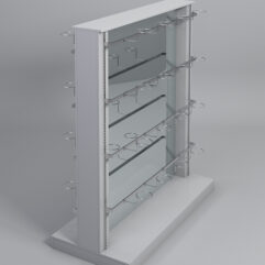 Гондола ФАВОРИТ №9 с зеркалом, Серый