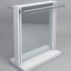 Гондола ФАВОРИТ №10 с зеркалом, Белый