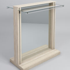 Гондола ФАВОРИТ №10 с зеркалом, Дуб Сонома