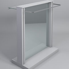 Гондола ФАВОРИТ №11 с зеркалом, Серый