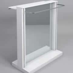 Гондола ФАВОРИТ №12 с зеркалом, Белый