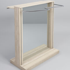 Гондола ФАВОРИТ №12А с зеркалом, Дуб Сонома