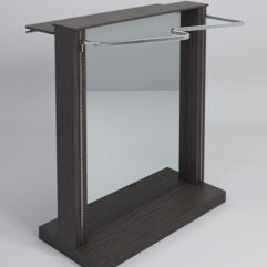 Гондола ФАВОРИТ №12А с зеркалом, Дуб Венге