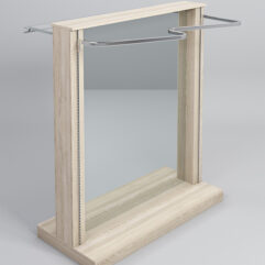 Гондола ФАВОРИТ №12В с зеркалом, Дуб Сонома