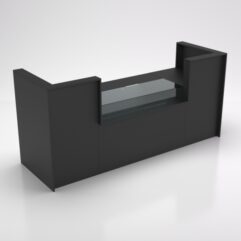 Ресепшн Валенсия №26-1, Черный