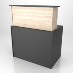 Ресепшн №55 для Бизнес Центра, Черный