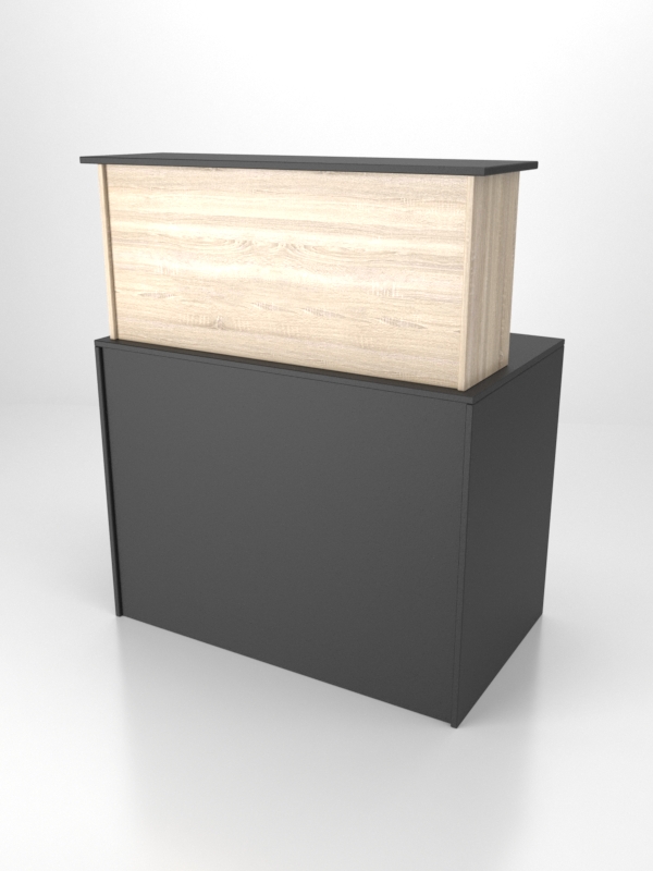 Ресепшн №55 для Бизнес Центра, Черный