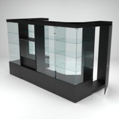 Павильон Истра пристенный №1г, Черный