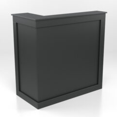 Ресепшн №32 левосторонний, Черный