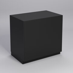 Прилавок ТОРГОВЫЙ №1-ДП, Черный