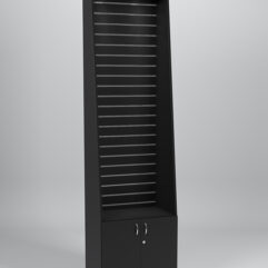 Стеллаж из ДСП под ЭП №2-600мм серии Эконом, Черный