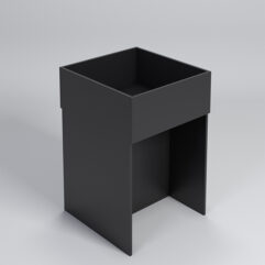 Корзина для распродаж из ДСП №1, Черный