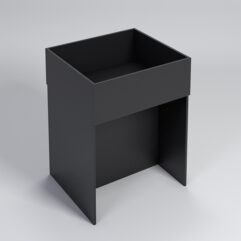 Корзина для распродаж из ДСП №2, Черный