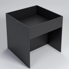 Корзина для распродаж из ДСП №8, Черный