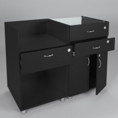 Комплект прилавков КЛАССИКА №1+№2, Черный