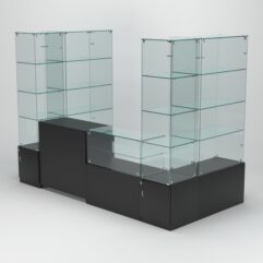 Павильон торговый Истра пристенный №7б, Черный